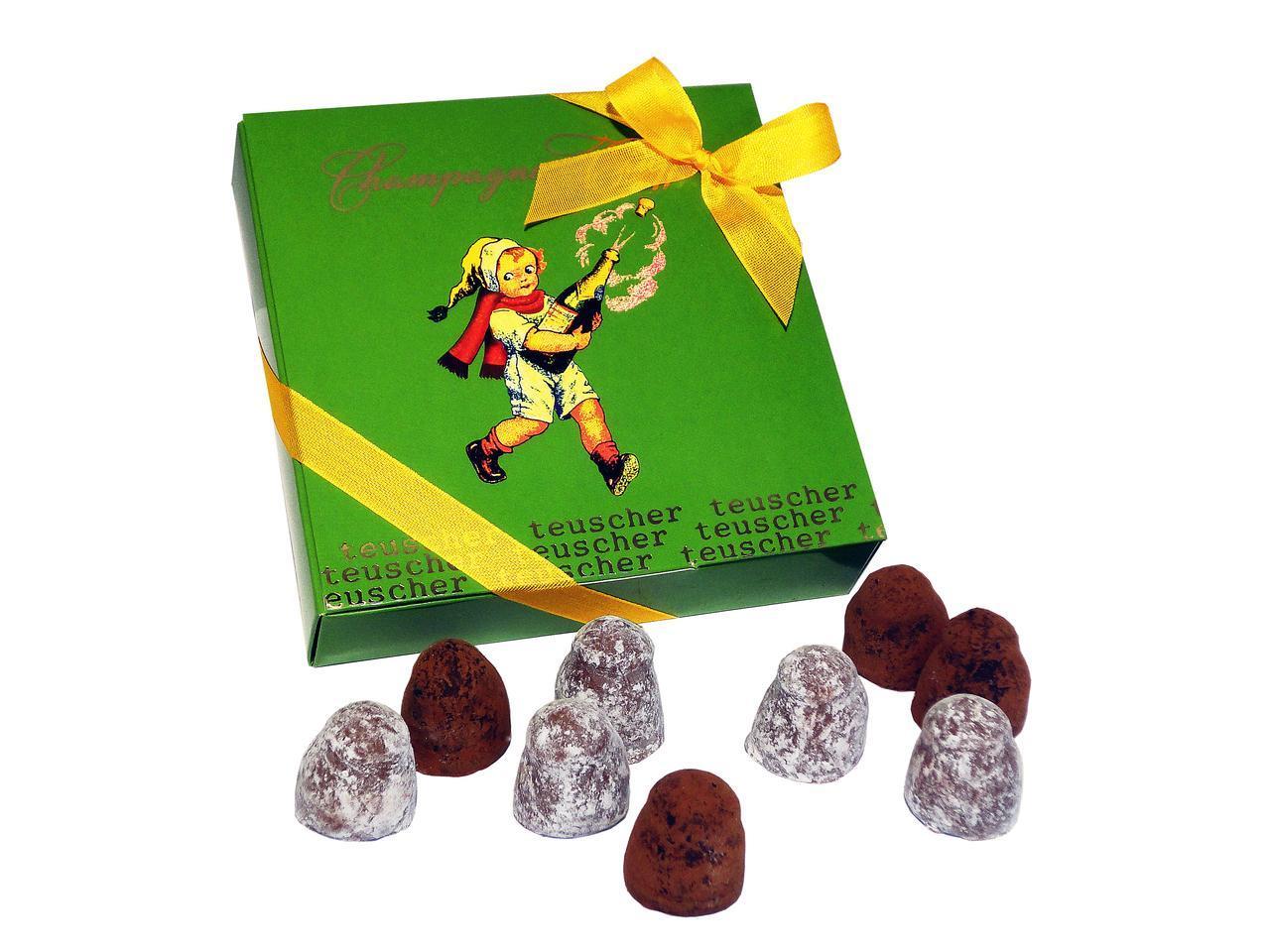 Champagne Truffles Mixed Box (half and half) 4,9,16,24,32,36,48,72 pieces